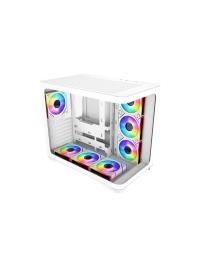 GAMEBOOSTER GB-G2851BW SEA WIEW 7xFANLI-RGB GAMING MID-TOWER PC KASASI BEYAZ